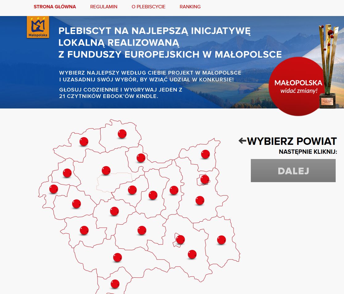 Plebiscyt "Małopolska. Widać Zmiany" | Gmina Bystra-Sidzina